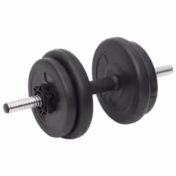 vidaXL Barbell Set Gym Fitness Dumbbell Bar Free Weight Dum Bell Barbell Bar - Curl bar - Additional view 6