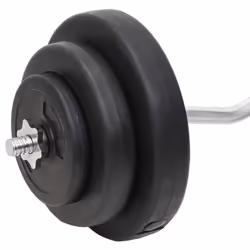 vidaXL Barbell Set Gym Fitness Dumbbell Bar Free Weight Dum Bell Barbell Bar - Curl bar - Additional view 8