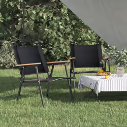 VidaXL 319485 outdoor chair Terrace Oxford, Steel Black