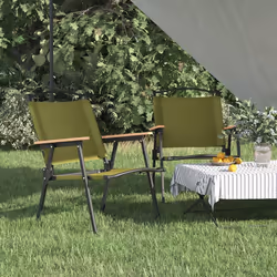 VidaXL 319486 outdoor chair Terrace Oxford, Steel Green - Additional view 2