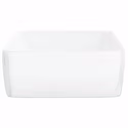 vidaXL Wash Basin Countertop Wash Sink Cloakroom Basin White Ceramic Rectangle - Additional view 4