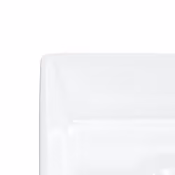 vidaXL Wash Basin Countertop Wash Sink Cloakroom Basin White Ceramic Square - Additional view 6