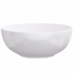 vidaXL Wash Basin Countertop Wash Sink Cloakroom Basin White Ceramic Round - Additional view 4