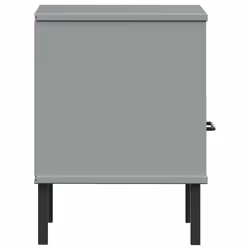 VidaXL 350971 nightstand/bedside table Grey - Additional view 6