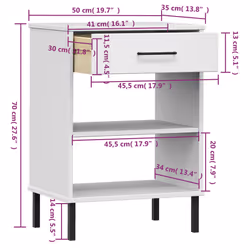 VidaXL 351002 coffee/side/end table - Additional view 8