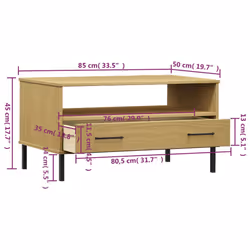 VidaXL 351033 coffee/side/end table - Additional view 8