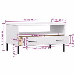 VidaXL 351035 coffee/side/end table - Additional view 7
