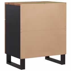 vidaXL Bedside Cabinet Bed Table Side Table Telephone Stand Bedroom Nightstand - multicolour - Additional view 5