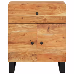vidaXL Bedside Cabinet Bed Table Side Table Telephone Stand Bedroom Nightstand - brown