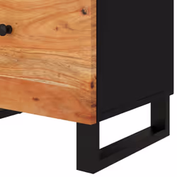 vidaXL Bedside Cabinet Bed Table Side Table Telephone Stand Bedroom Nightstand - brown - Additional view 6