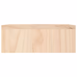vidaXL Solid Wood Pine Monitor Stand Multi Colours 100x27x10 cm/50x27x10 cm - Brown, 100 x 27 x 10 cm - Additional view 6