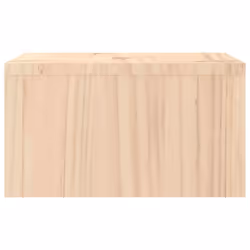 vidaXL Solid Wood Pine Monitor Stand Multi Colours 100x27x15 cm/50x27x15 cm - Brown, 50 x 27 x 15 cm - Additional view 6