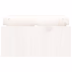 vidaXL Solid Wood Pine Monitor Stand Multi Colours 100x27.5x15cm/70x27.5x15cm - White - Additional view 5