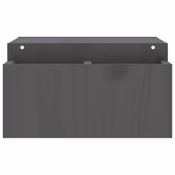 vidaXL Solid Wood Pine Monitor Stand Multi Colours 100x27.5x15cm/70x27.5x15cm - Grey - Additional view 5