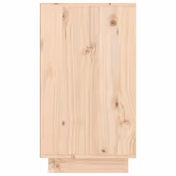 vidaXL Solid Wood Pine Shoe Cabinet Home Hall Shoe Storage Rack Multi Colours - natural - Additional view 7