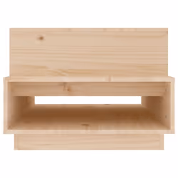 vidaXL Solid Wood Pine Coffee Table Accent End Table Furniture Multi Colours - natural - Additional view 5