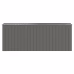 ) vidaXL Garden Shed Galvanised Steel Outdoor Tool Storage Patio Lawn Tool Shed - 192 x 523 x 223 cm (L x W x H - Additional view 4
