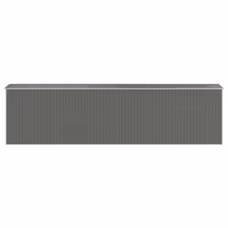 ) vidaXL Garden Shed Galvanised Steel Outdoor Tool Storage Patio Lawn Tool Shed - 192 x 772 x 223 cm (L x W x H - Additional view 4