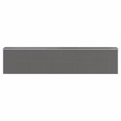 ) vidaXL Garden Shed Galvanised Steel Outdoor Tool Storage Patio Lawn Tool Shed - 192 x 938 x 223 cm (L x W x H - Additional view 4