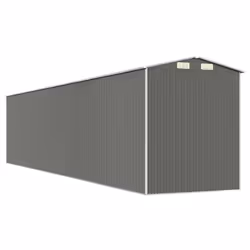 ) vidaXL Garden Shed Galvanised Steel Outdoor Tool Storage Patio Lawn Tool Shed - 192 x 938 x 223 cm (L x W x H - Additional view 5