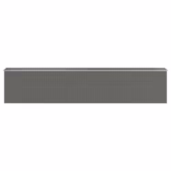 ) vidaXL Garden Shed Galvanised Steel Outdoor Tool Storage Patio Lawn Tool Shed - 192 x 1021 x 223 cm (L x W x H - Additional view 4