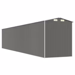 ) vidaXL Garden Shed Galvanised Steel Outdoor Tool Storage Patio Lawn Tool Shed - 192 x 1021 x 223 cm (L x W x H - Additional view 5