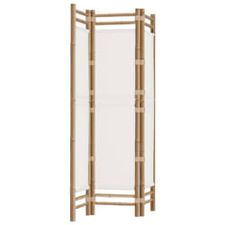 vidaXL Folding Panel Room Divider Privacy Screen Black/Cream White Multi Sizes - cream white, 120 x 180 cm