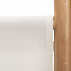 vidaXL Folding Panel Room Divider Privacy Screen Black/Cream White Multi Sizes - cream white, 200 x 180 cm - Additional view 7