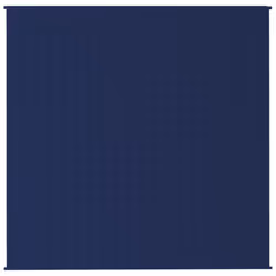 vidaXL Weighted Blanket Bedding Anxiety Blanket Bedroom Quilt Blanket Fabric - blue, 200 x 200 cm/9 kg