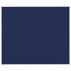 vidaXL Weighted Blanket Bedding Anxiety Blanket Bedroom Quilt Blanket Fabric - blue, 220 x 260 cm/11 kg - Additional view 3
