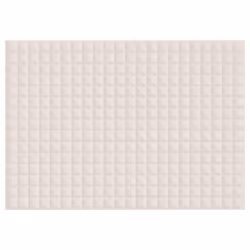 vidaXL Weighted Blanket Bedding Anxiety Blanket Bedroom Quilt Blanket Fabric - cream, 155 x 220 cm/11 kg