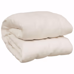 vidaXL Weighted Blanket Bedding Anxiety Blanket Bedroom Quilt Blanket Fabric - cream, 200 x 200 cm/9 kg - Additional view 4