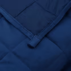VidaXL 350793 throw blanket Glass, Polyester Blue - Additional view 3