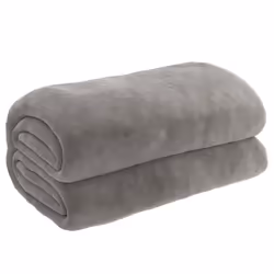vidaXL Weighted Blanket with Cover Bedroom Quilt Blanket Bedding Grey Fabric - 11 kg, 150x200 cm - Additional view 2