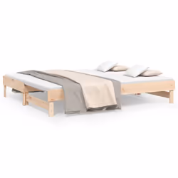 VidaXL 823384, Sofa bed, Pinewood, 2025 mm, 845 mm, 335 mm, 2.02 m