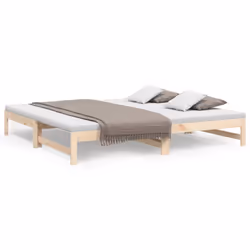 VidaXL 823404, Sofa bed, Pinewood, 2055 mm, 925 mm, 300 mm, 2.06 m