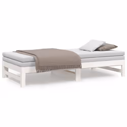 VidaXL 823410 sofa Sofa bed White - Additional view 5