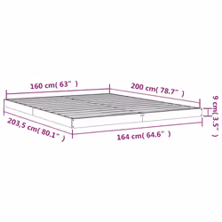 VidaXL 823434 bed frame - Additional view 7