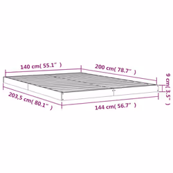 VidaXL 823444 bed frame - Additional view 8
