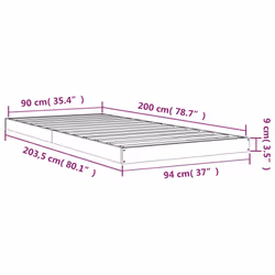 VidaXL 823460 bed frame - Additional view 7