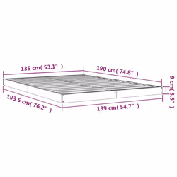 VidaXL 823469 bed frame - Additional view 8