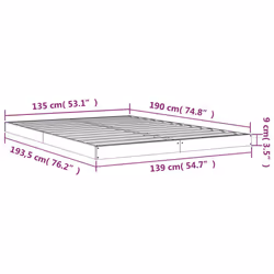 VidaXL 823470 bed frame - Additional view 8
