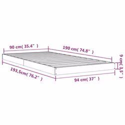 VidaXL 823479 bed frame - Additional view 8