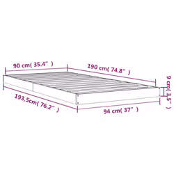 VidaXL 823480 bed frame - Additional view 8
