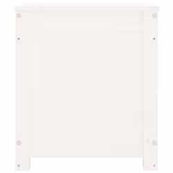 vidaXL Storage Box Trunk Organiser Storage Chest Blanket Box Solid Wood Pine - white, 80 x 40 x 45.5 cm - Additional view 5