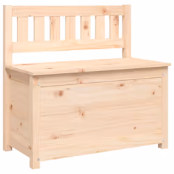 vidaXL Solid Wood Pine Bench Chair Multi Colours 110x41x76.5 cm|80x41x77 cm - brown - Additional view 5