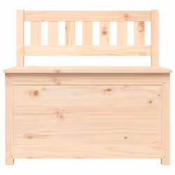 vidaXL Solid Wood Pine Bench Chair Multi Colours 110x41x76.5 cm|80x41x77 cm - brown - Additional view 6
