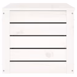vidaXL Solid Wood Pine Storage Box Storage Chest Tool Box Multi Colours/Sizes - white, 89 x 36.5 x 33 cm - Additional view 6