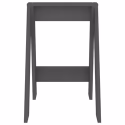 vidaXL 2x Solid Wood Pine Stools Bar Chair Counter Stool Multi Colours/Sizes - grey, 40 x 40 x 60 cm - Additional view 5