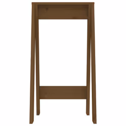 vidaXL 2x Solid Wood Pine Stools Bar Chair Counter Stool Multi Colours/Sizes - honey brown, 40 x 40 x 75 cm - Additional view 5